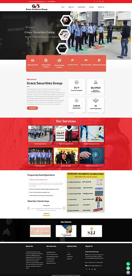 Website Design Portfolio | VS Techno Solutions Hyderabad