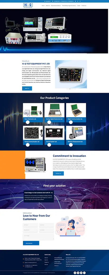 Website Design Portfolio | VS Techno Solutions Hyderabad